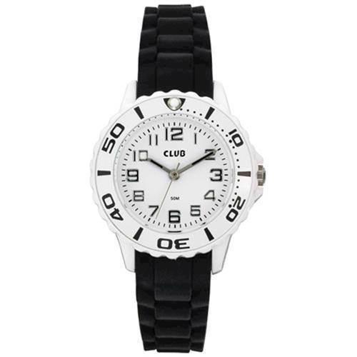 Image of Club Hvid plastik Quartz Drenge ur fra Club Time, A65174H0A